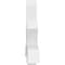 Ekena Millwork Alberta Architectural Grade PVC Gable Bracket, 60"W x 35"H x 6"D x 6"F, 14/12 Pitch GBP060X35X0606ALB00 - alternate 3